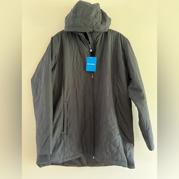 Columbia Jackets & Blazers - NEW COLUMBIA SNOWMELT VALLEY WINTER FLEECE LINED COAT JACKET BLACK LADIES